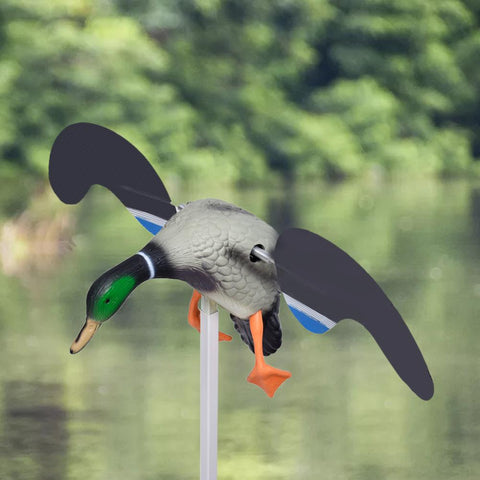 Duck Decoy w/ Electric or Wind Powered Wings
